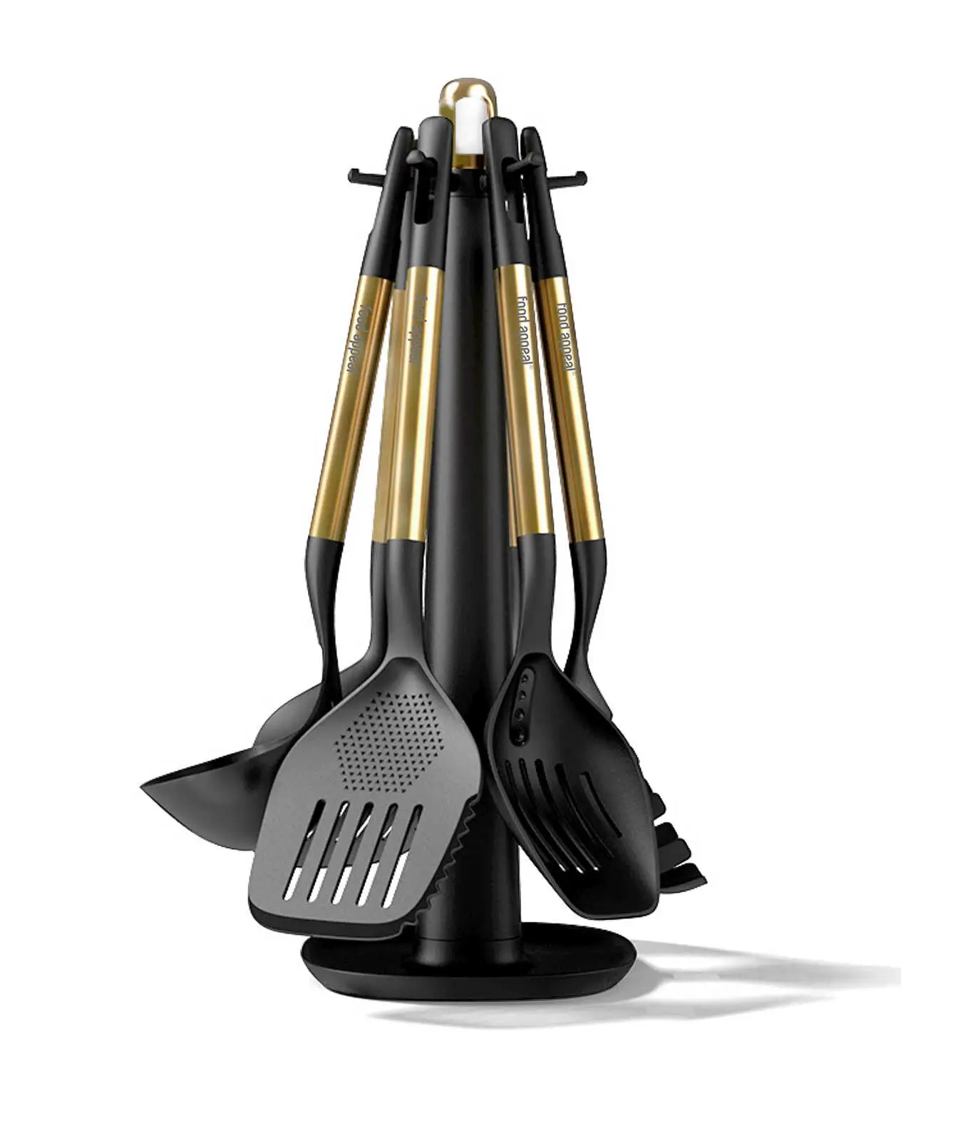 حامل أدوات دوار مكون من 7 قطع من Gold URBAN