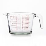 Glass measuring cup