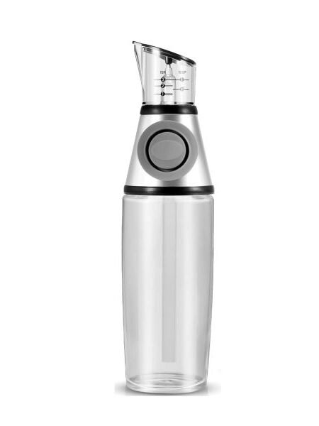 Glass measuring bottle