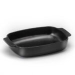 Rectangular Pyrex 2 Liter Black OVEN TO TABLE
