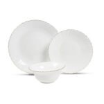 18-part anti-chip food set Golden Wave