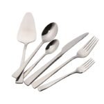A quality stainless steel cutlery set 61 applies to CRYSTALIN FLAT