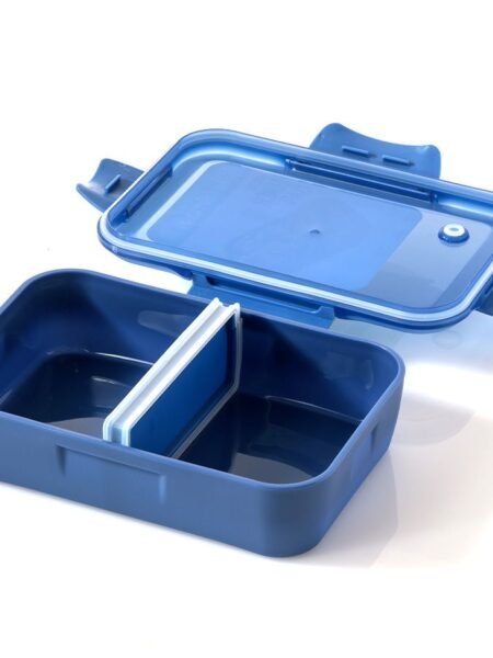 Rectangular Lunch Box 1L Blue Smash by Food Appeal / Adult / Microwave