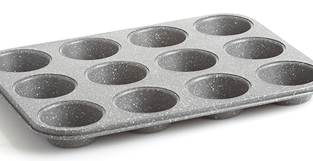 CS Baking Pan 12 Cavities 26.5 X 35 cm Patisserie Marble