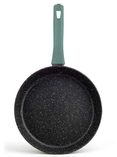 24 cm Pan CASUAL PLUS Green Handle